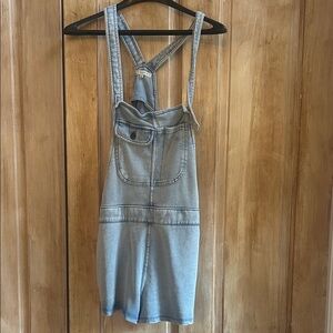 Z Supply Light Blue Denim Romper